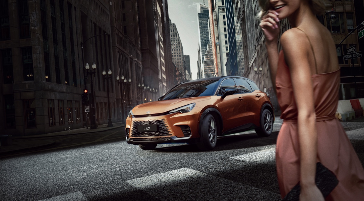 Lexus LBX automotive campaign